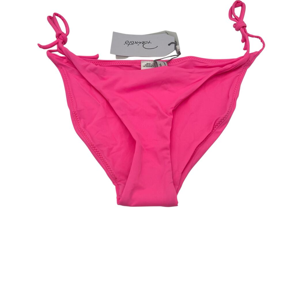 Peixoto Hot Pink Tie Side Bikini Bottom Medium NWT Euro Summer Swim